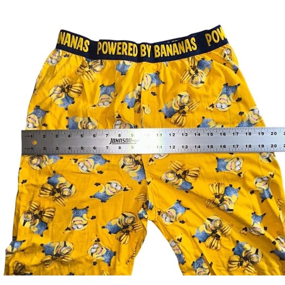 Despicable Me Minion Pajama Pants Size Medium Lounge Sleep Soft 100% Cotton - Picture 7 of 12